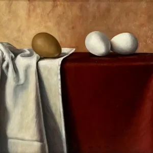 Stilleven met eieren